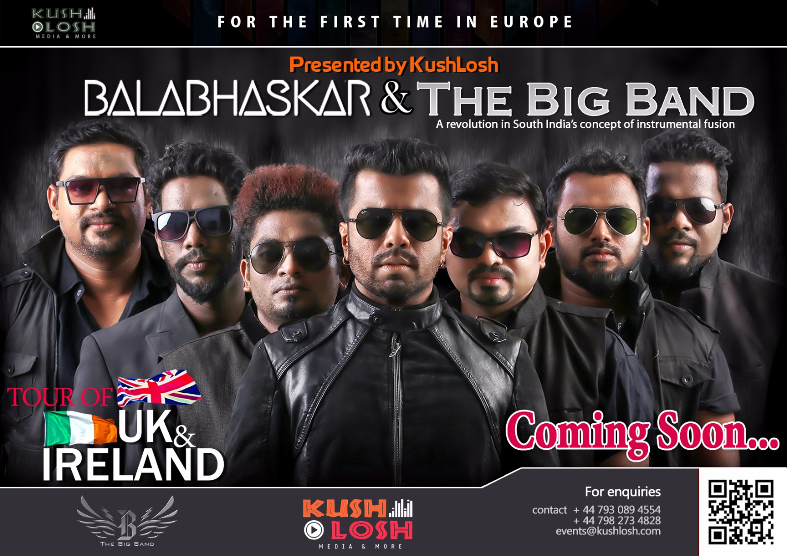Balabhaskar And The Big Band Tour Of Uk And Ireland Kushlosh – Media And More