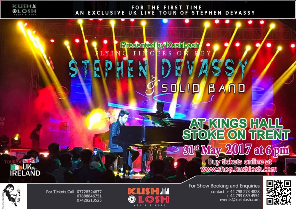 Stephen Devassy And Solid Band Live Music Concert – Stoke On